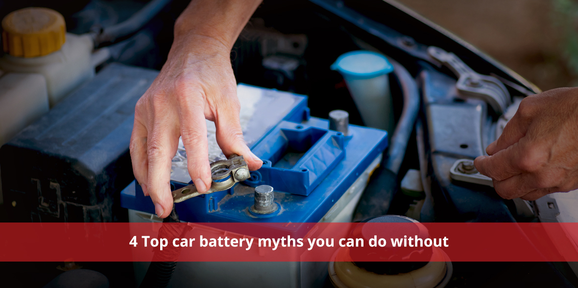 4 Top car battery myths you can do without