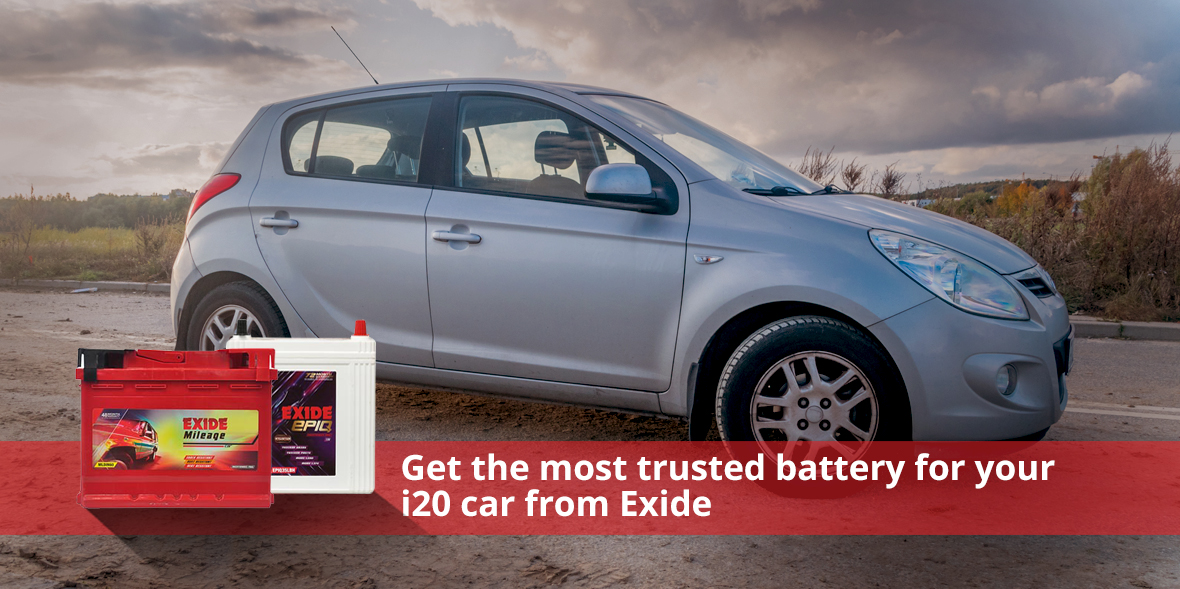 Get the most trusted battery for your i20 car from