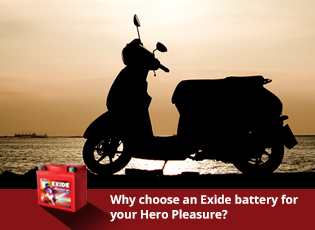 Why choose an Exide battery for your Hero Pleasure
