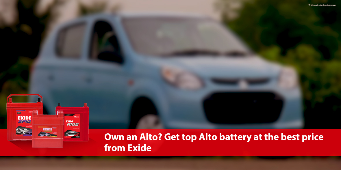 Own an Alto? Get the top Alto battery at the best 