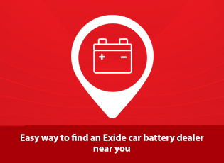 Easy way to find an Exide car battery dealer near 