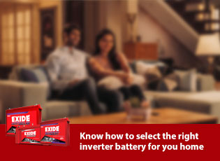 Know how to select the right inverter battery for 