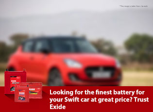 Looking for the finest battery for your Swift car 